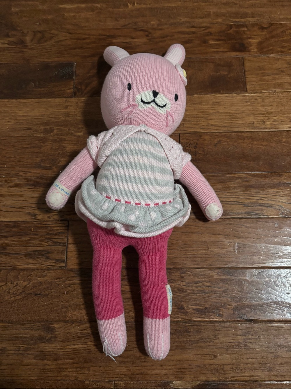 Cuddle & Kind Chloe Bunny Pink 20 Inch Large Stuffed Stuffy Toy